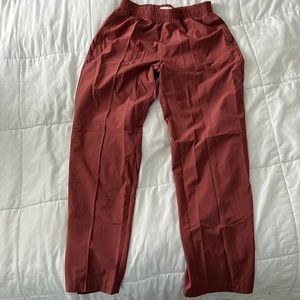 AF faded red traveler track pants
